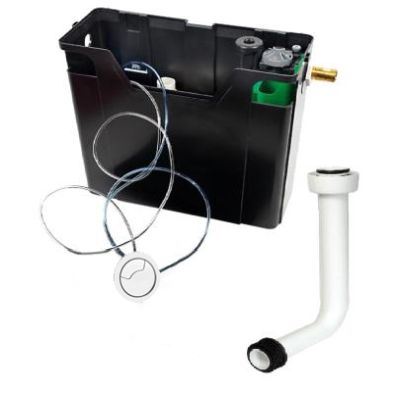 Atlas Pro Concealed Pneumatic Cistern with Push Button